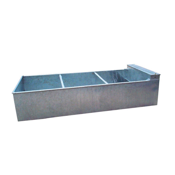 Bateman Galv Cattle Trough & Service Box 4' x 24" x 24" Sam Turner & Sons