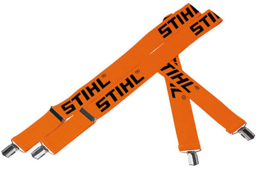 STIHL Braces with Metal Clips Orange 130cm