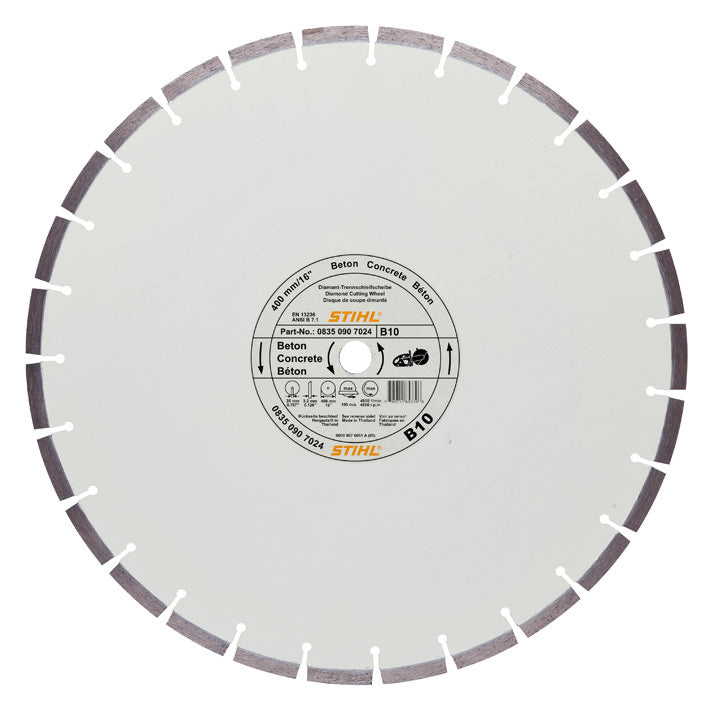 STIHL Diamond Cutting Wheel for Concrete & Roof Tiles 16"