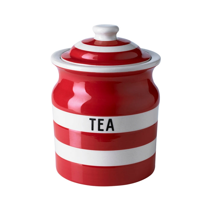 Cornishware Cornish Red Tea Jar 30oz