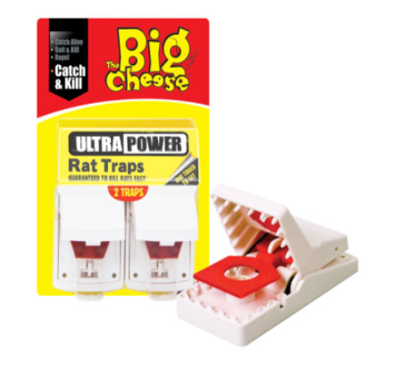 The Big Cheese Ultra Power Rat Trap 2-Pack