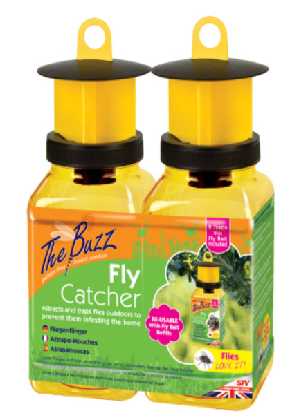 The Buzz Fly Catcher Bottles 2-Pack