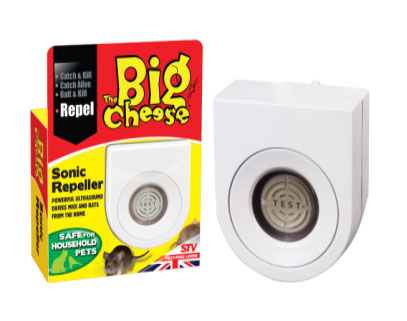 The Big Cheese Sonic Repeller Rat & Mouse