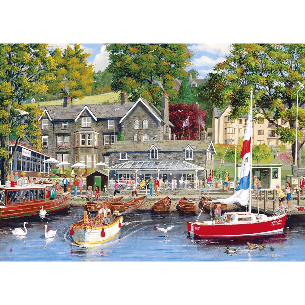 Gibsons Summer In Ambleside 1000 Piece Jigsaw