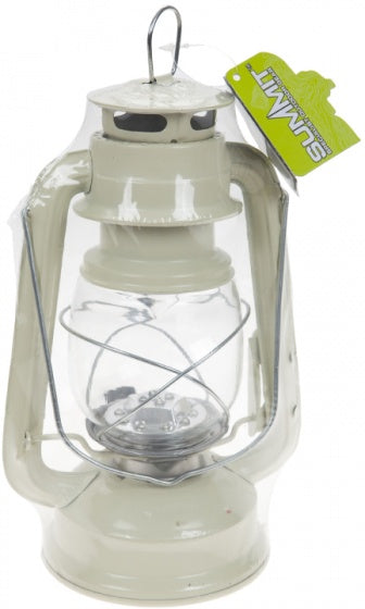 Summit LED Hurricane Lantern Beige