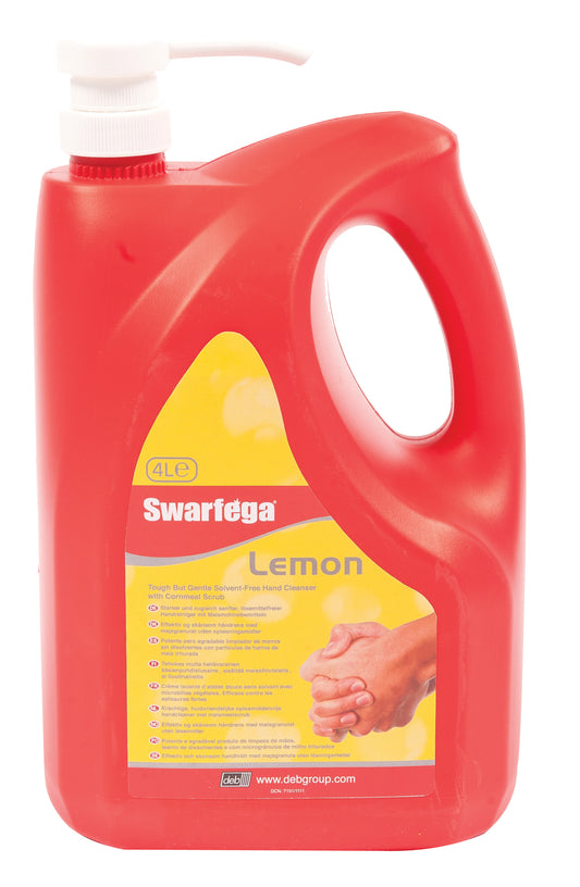 Swarfega Lemon Pump Bottle 4L