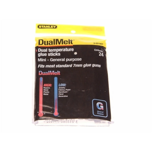 Stanley Pack Of 24 Dual Temp Glue 4 Inch