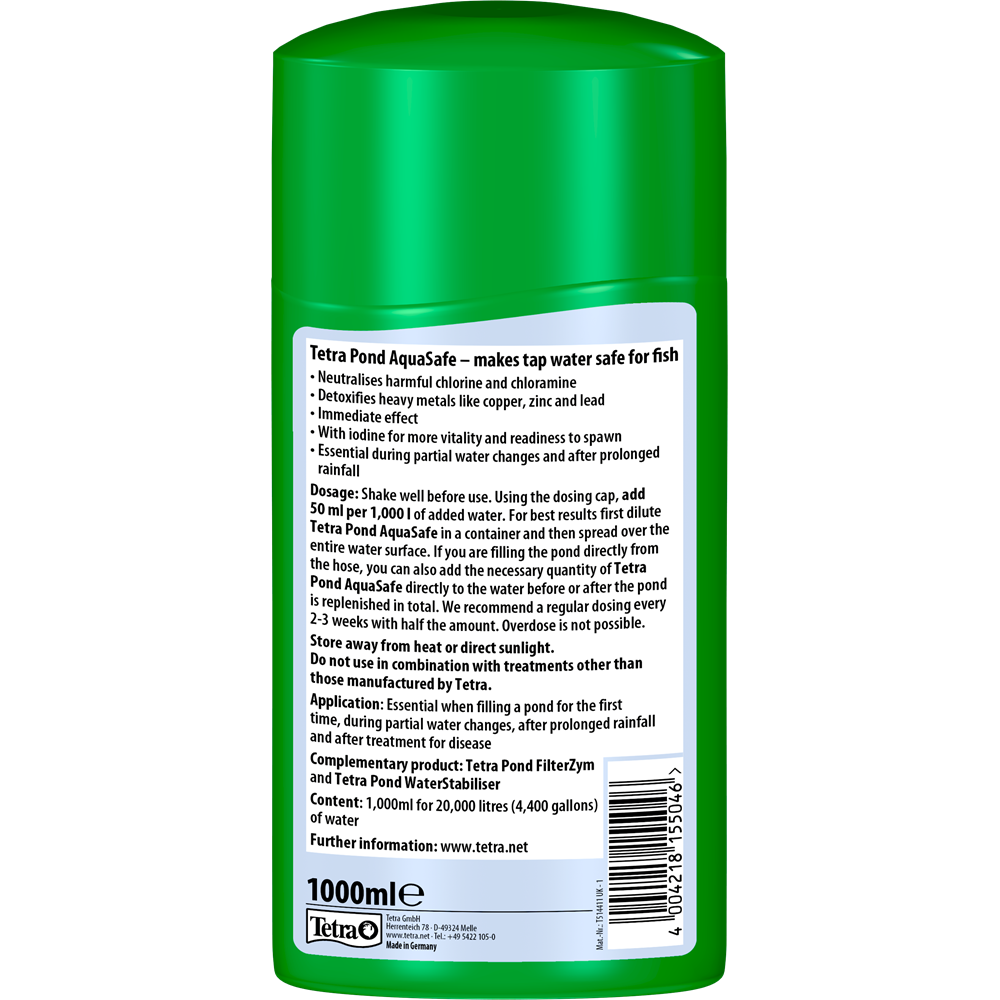 Tetra Pond AquaSafe 250ml