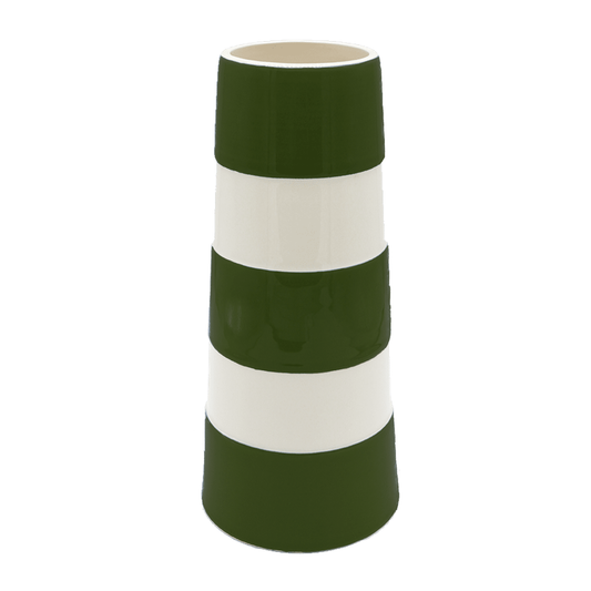 Cornishware Tall Lighthouse Vase