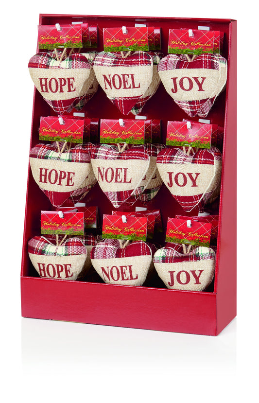 Premier Assorted Jute Hanging Christmas Decoration