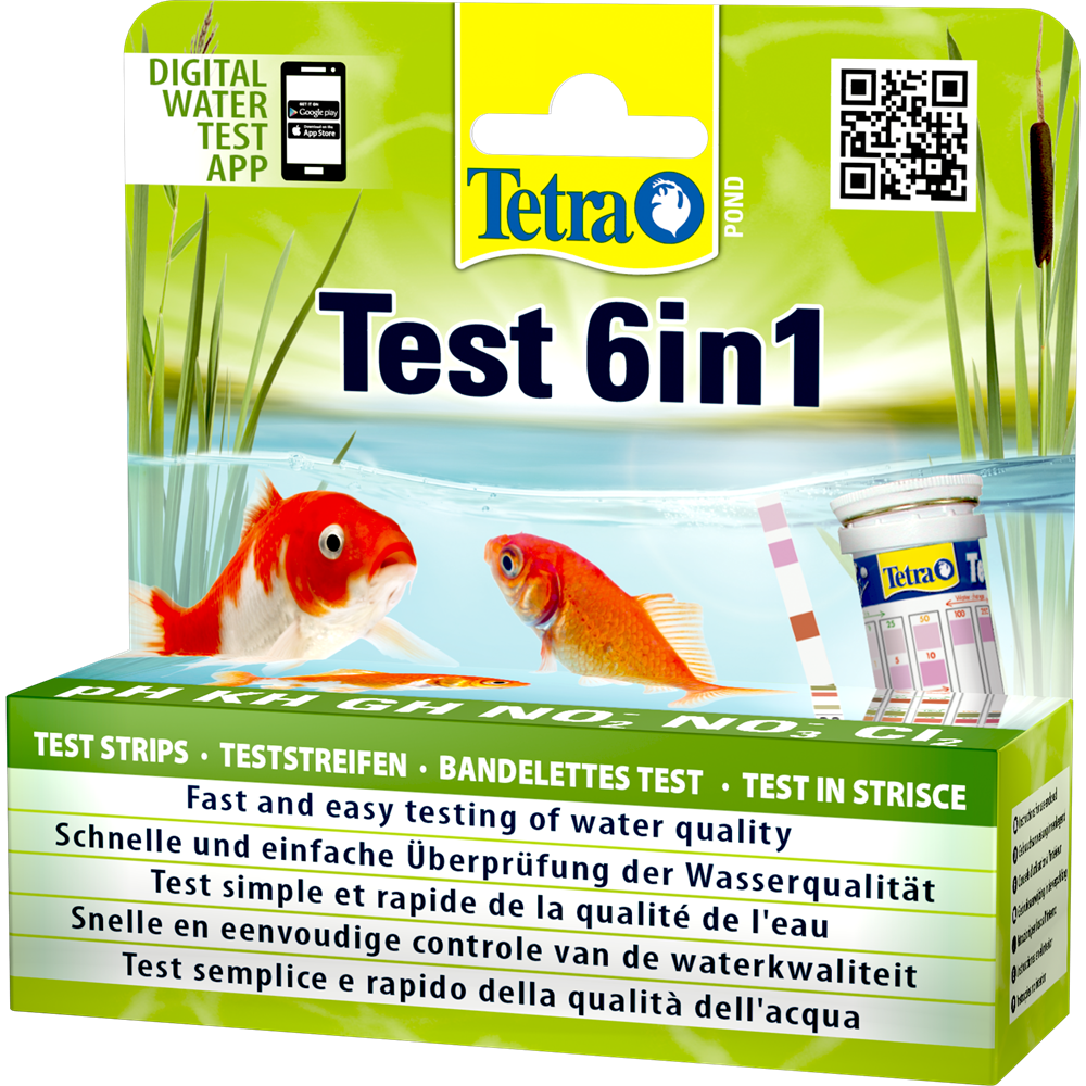 Tetra Pond Test 6-in-1 Strip