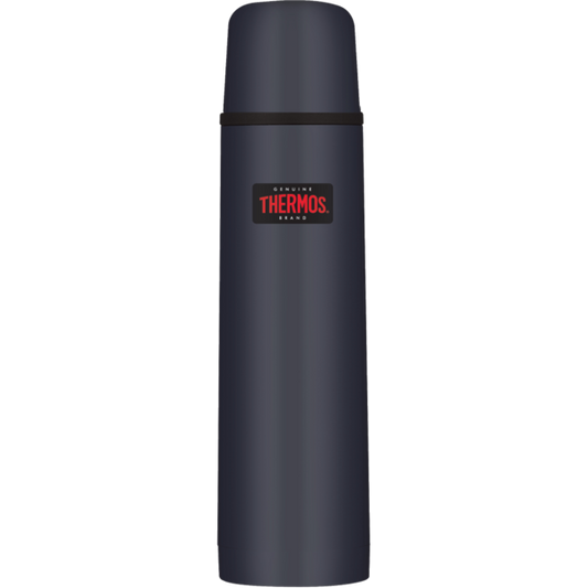 Thermos Light & Compact Flask 1.0L Midnight Blue