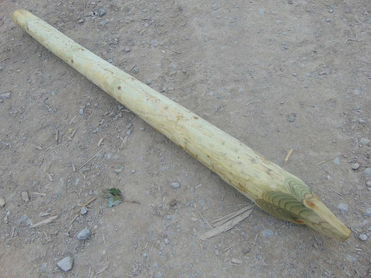 Tanalised Round Fence Stake 8' x 5-6" - 15 Year Life Expectancy