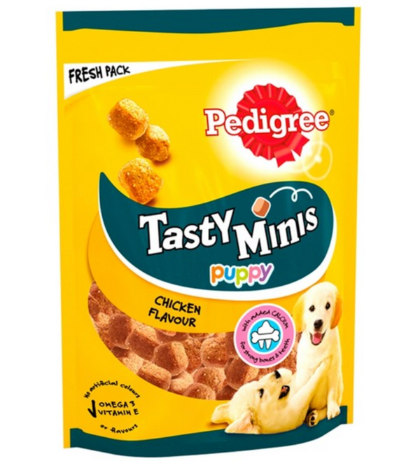 Pedigree Tasty Minis Puppy Chicken 125g 