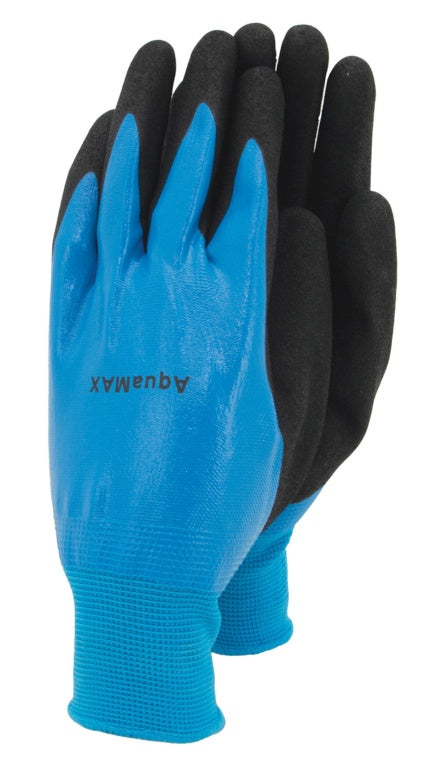 Town & Country AquaMAX Mens Gardening Gloves Blue Large