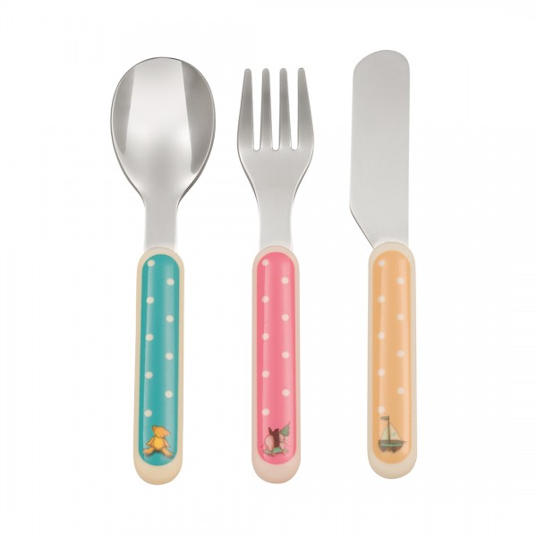 Bell & Boo Toy Box 6 Piece Melamine & Cutlery Set