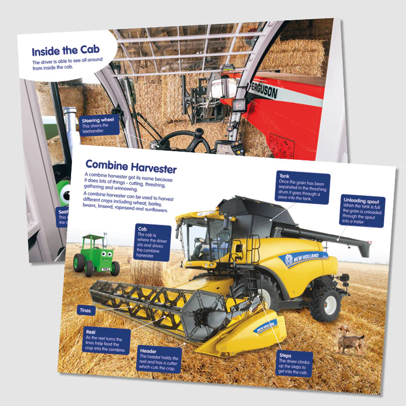 Tractor Ted Let's Look At Big Machines Book