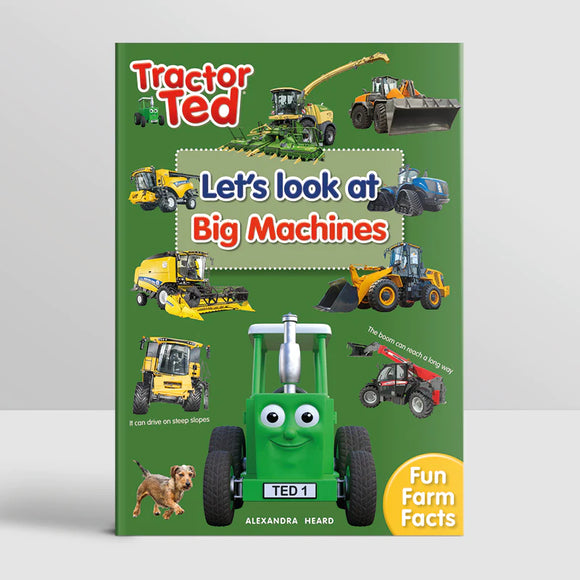 Tractor Ted Let's Look At Big Machines Book