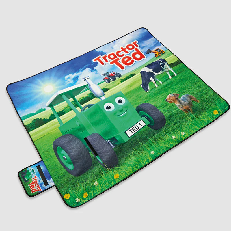 Tractor Ted Picnic Blanket