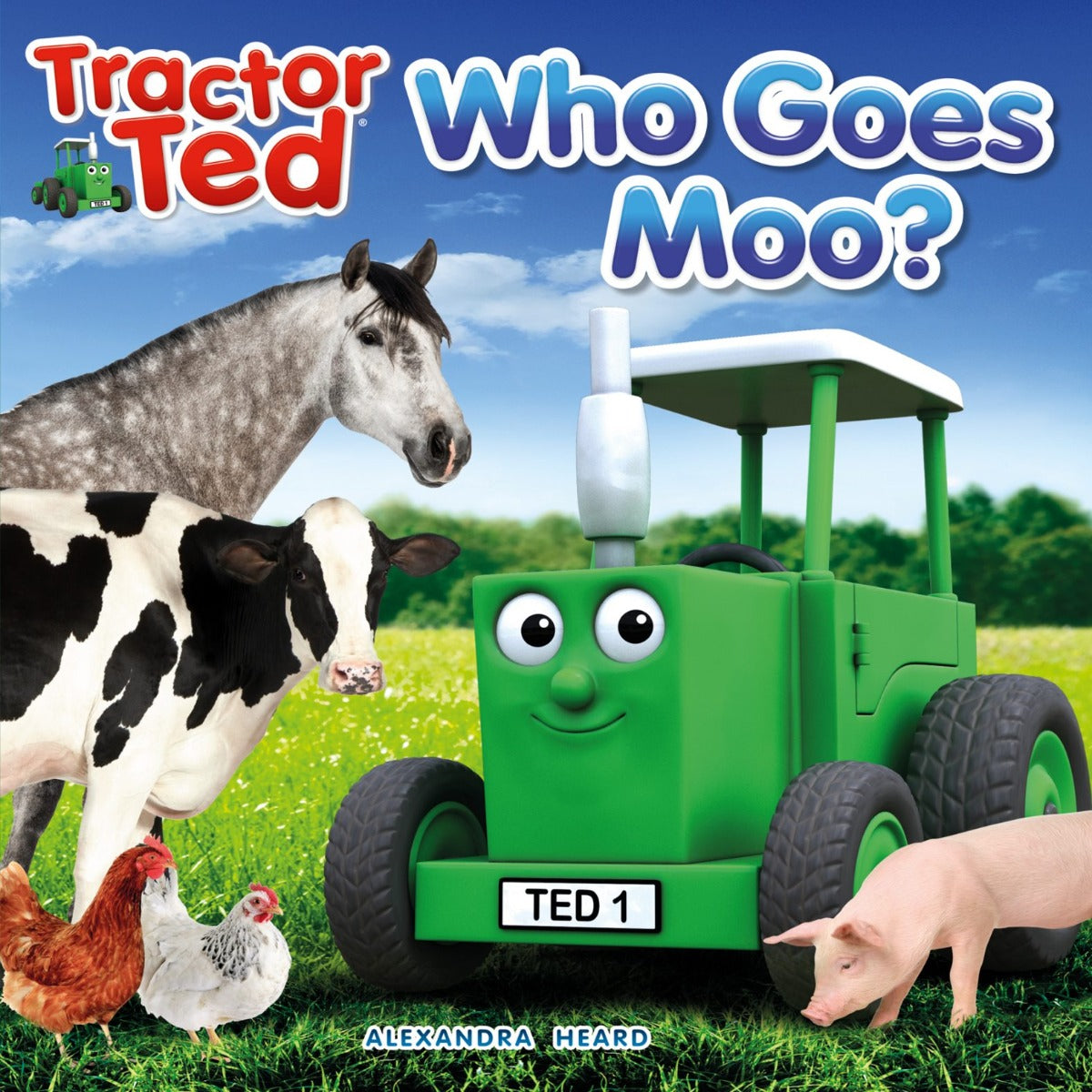 Tractor Ted Who Goes Moo Story Book