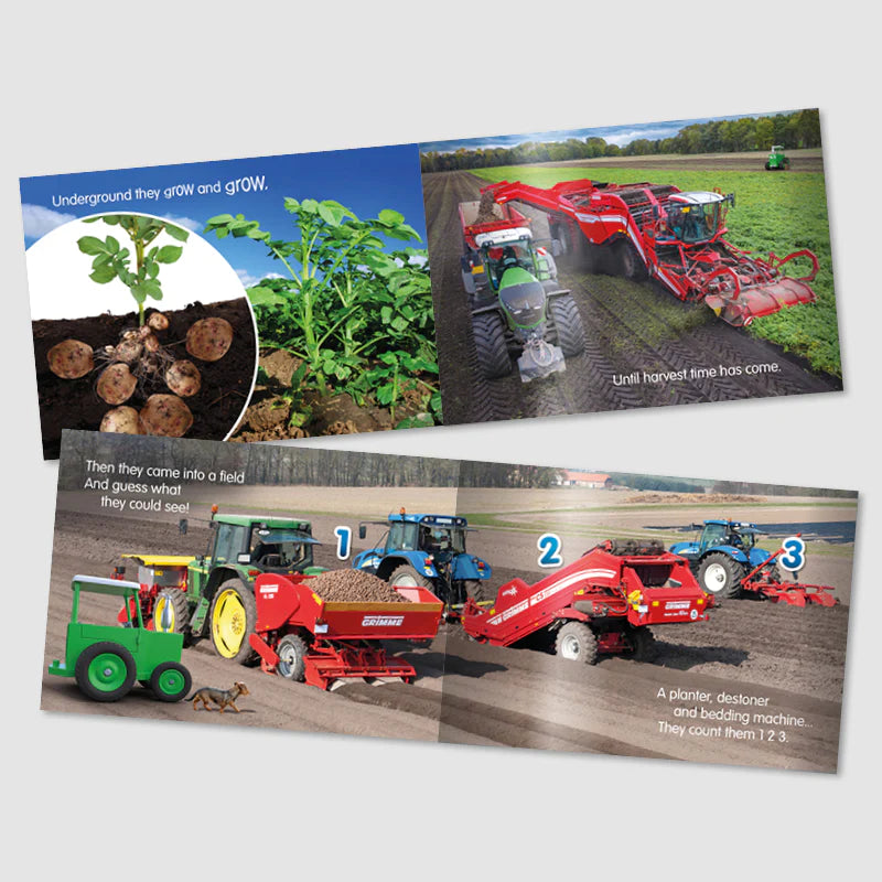 Tractor Ted Whose Bed? Story Book