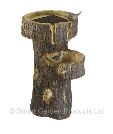 Smart Solar Tree Trunk Bath