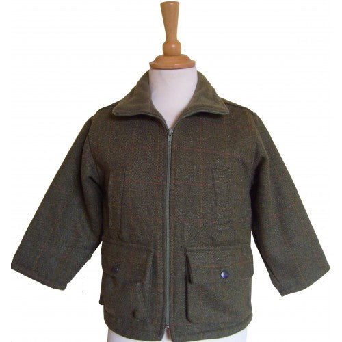 British Country Collection Boys Tweed Jacket
