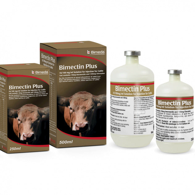 Bimectin Plus 10/100 mg/ml Solution for Injection for Cattle