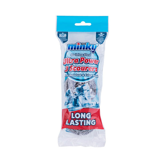 Minky Ultra Power Scourers 3-Pack