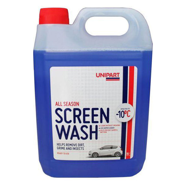 Unipart Concentrate Car Windscreen Screen Wash 5L