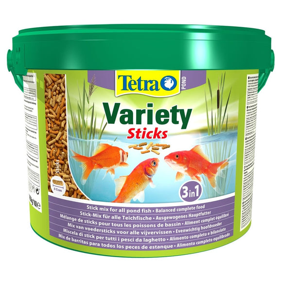 Tetra Pond Variety Sticks Bucket 10L