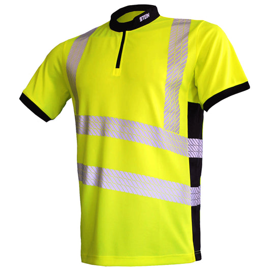 STEIN X25 VENTOUT Hi-Viz T-Shirt Short Sleeve Yellow