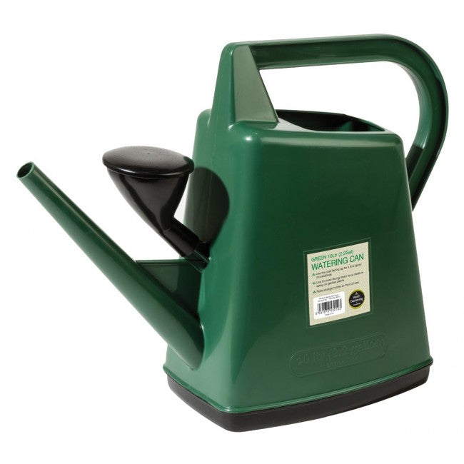 Premium Watering Can Green 10ltr 2.2 Gallon