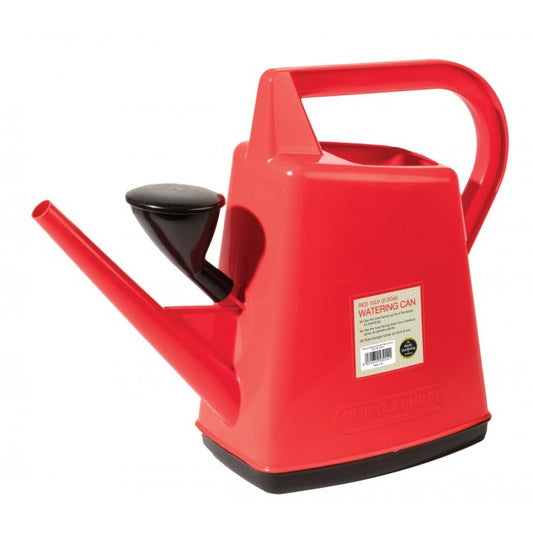 Premium Watering Can Red 10ltr 2.2 Gallon