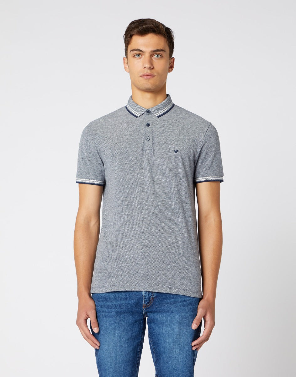 Wrangler Short Sleeve Refined Polo Shirt