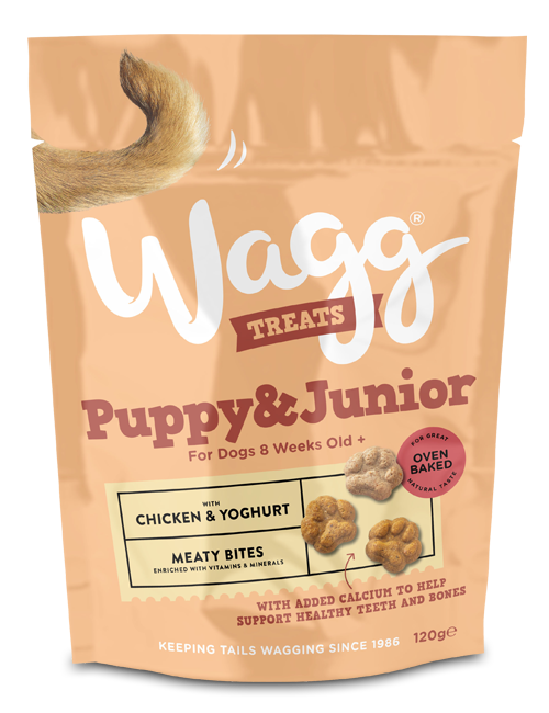 Wagg Puppy & Junior Treats with Chicken & Yoghurt 120g