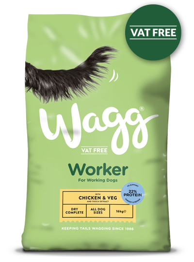 Wagg Worker with Chicken, Veg & Yucca Extract Dog Food 16kg