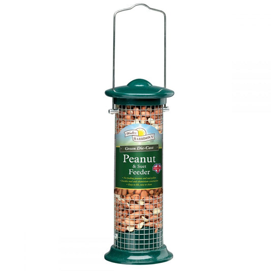 Walter Harrison's Green Die-Cast Seed Feeder 35.5cm