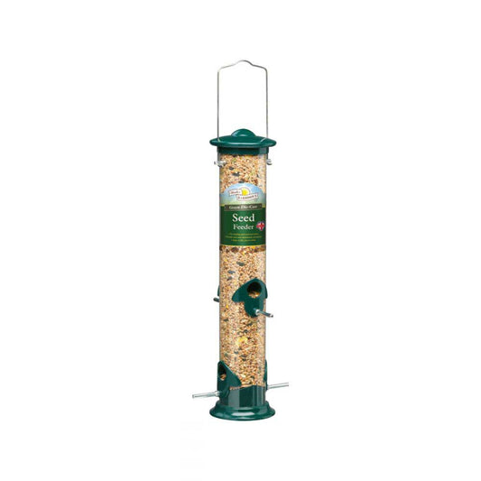 Walter Harrison's Green Die-Cast Seed Feeder 20cm
