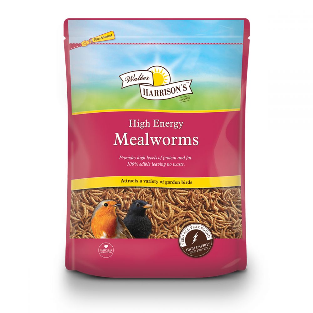 Walter Harrison's High-Energy Mealworms Pouch 100g