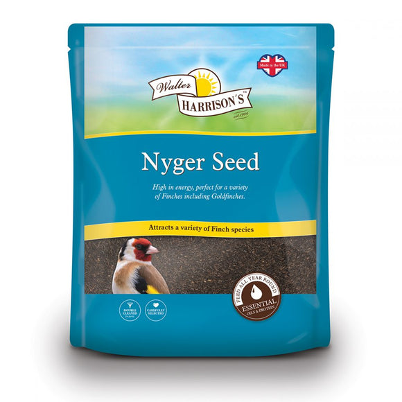 Walter Harrison's Nyger Seed Bird Feed Pouch 2kg