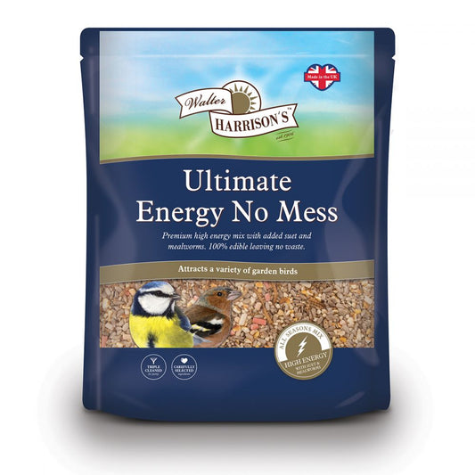 Walter Harrison's Ultimate Energy No Mess Bird Feed Pouch 2kg