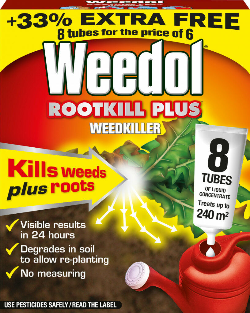 Weedol Rootkill Plus 8 Tubes