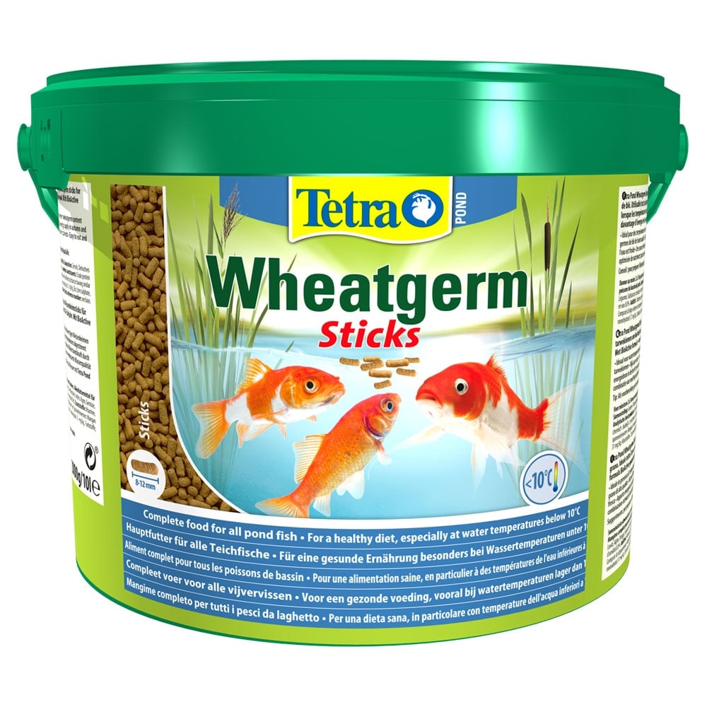 Tetra Pond Wheatgerm Sticks Bucket 10L
