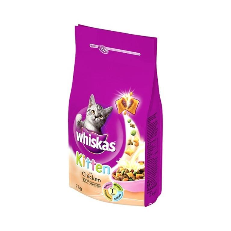 Whiskas Kitten Cat Food - Chicken 2kg