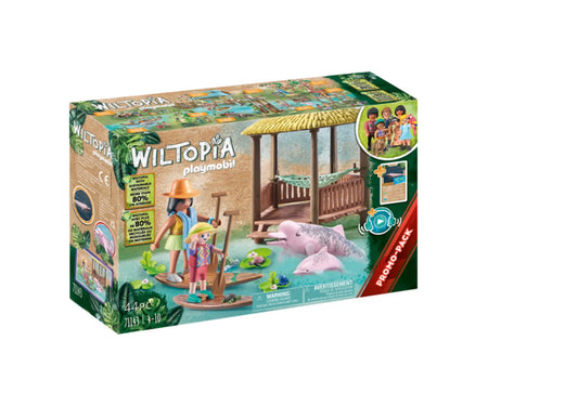 Playmobil Wiltopia Paddling tour with the River Dolphins