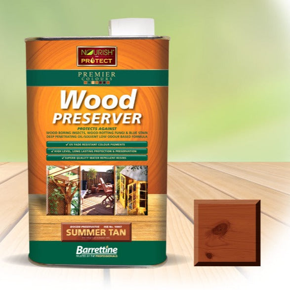 Barrettine Nourish & Protect Premier Wood Preserver 5L