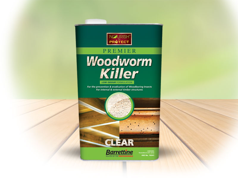 Barrettine Premier Woodworm Killer 5L