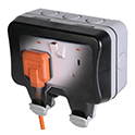 Masterplug IP66 13A Twin Exterior Switched Socket