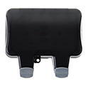 Masterplug IP66 13A Twin Exterior Switched Socket
